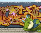 Titel: -- edgars first masterpiece -- , Edgar Dragonan his first graffiti master piece.